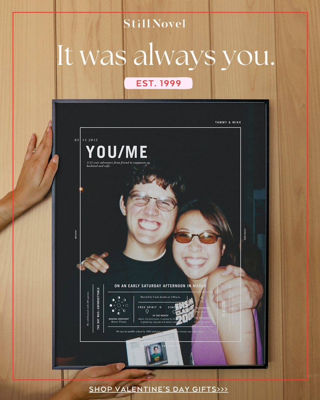 Still Novel Facebook ad