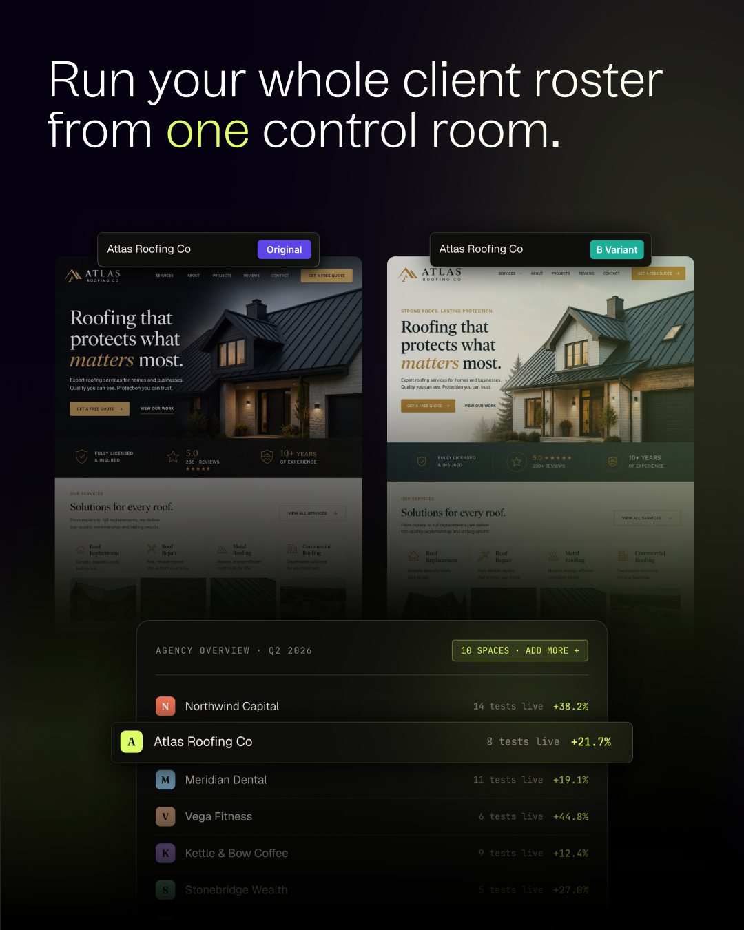 Leadpages Facebook ad: Your marketing stack is costing you conversions.