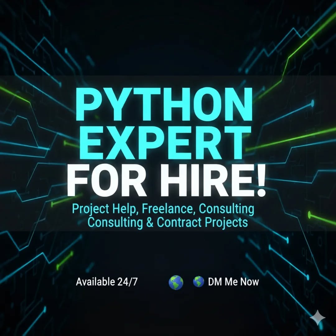 jagdish.webdev Facebook ad: **Hire a Python Expert Today!**