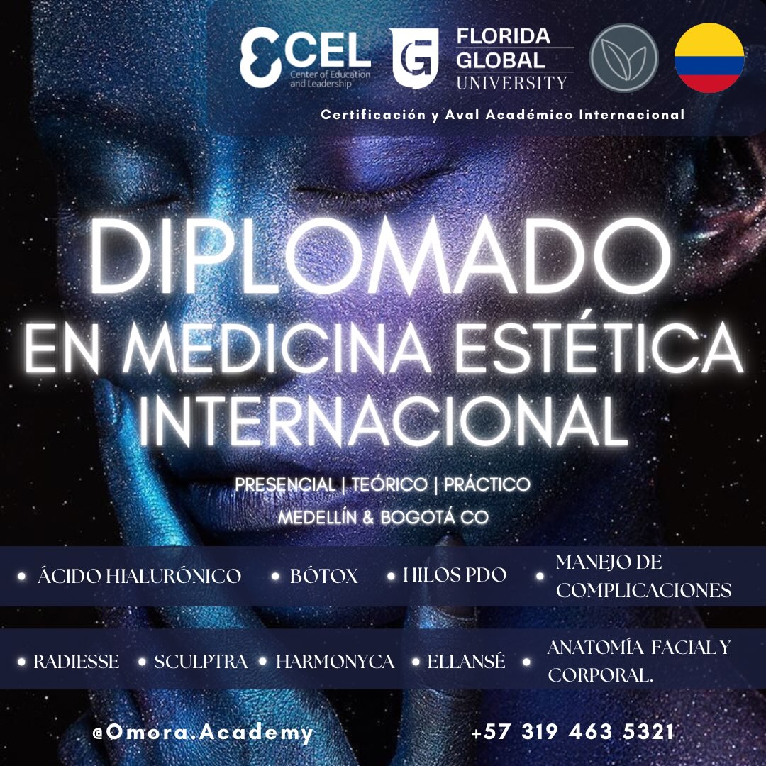 Omora.Academy Facebook ad: Diplomado En Medicina Estética Internacional MEI