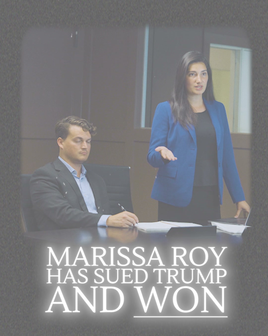 Marissa Roy for Los Angeles City Attorney Facebook ad: Vote Marissa Roy by Nov 3