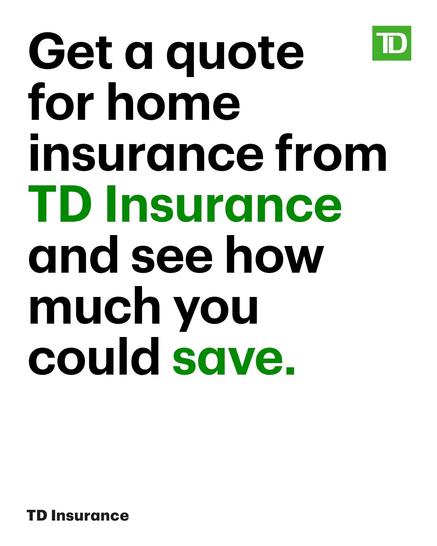 TD Insurance Facebook ad
