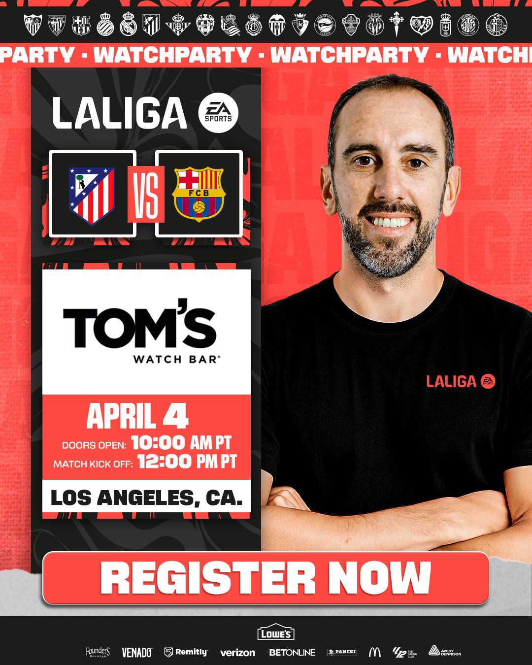 LaLiga Facebook ad: ElPartidazo with Diego Godín- LOS ANGELES