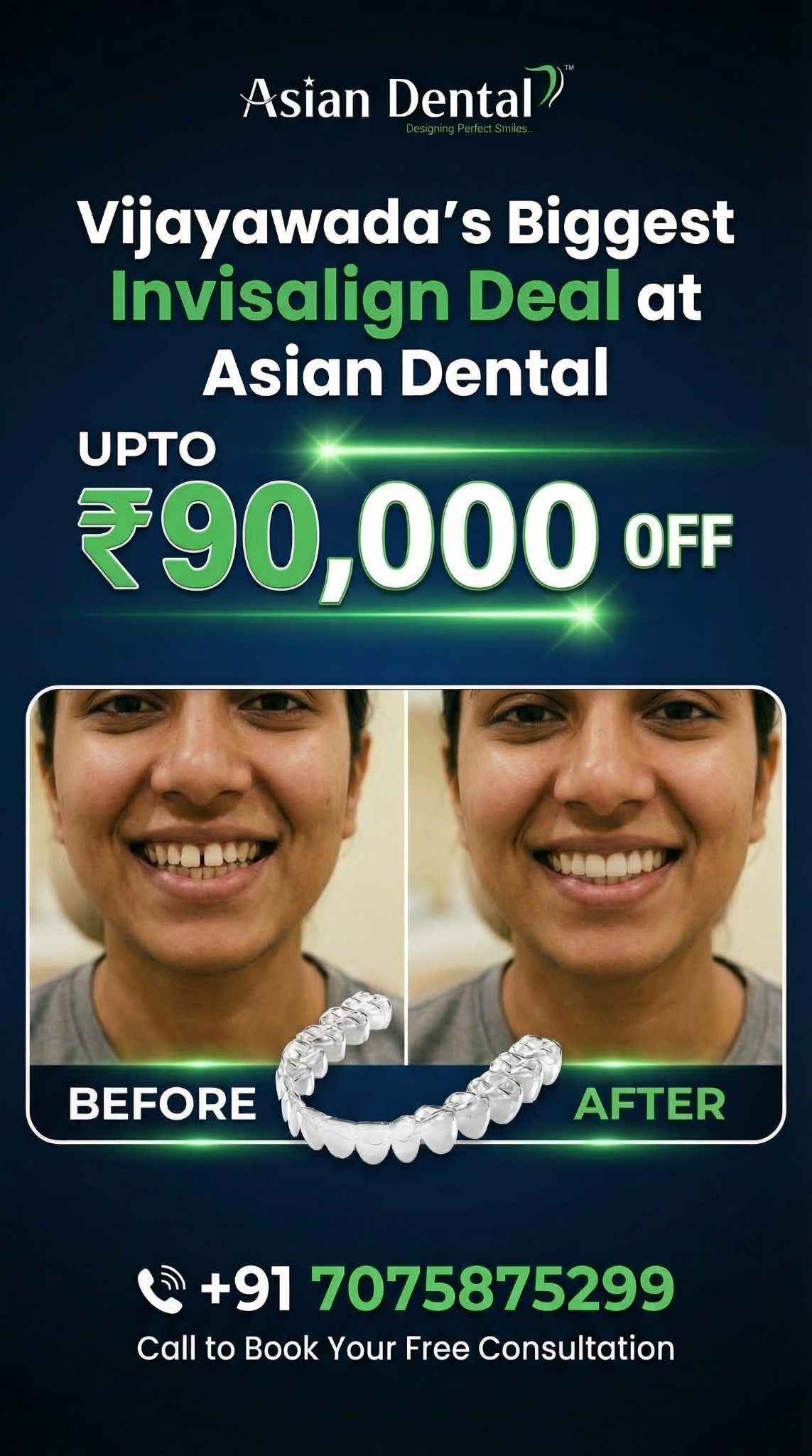 Asian Dental Facebook ad from Mar 9, 2026