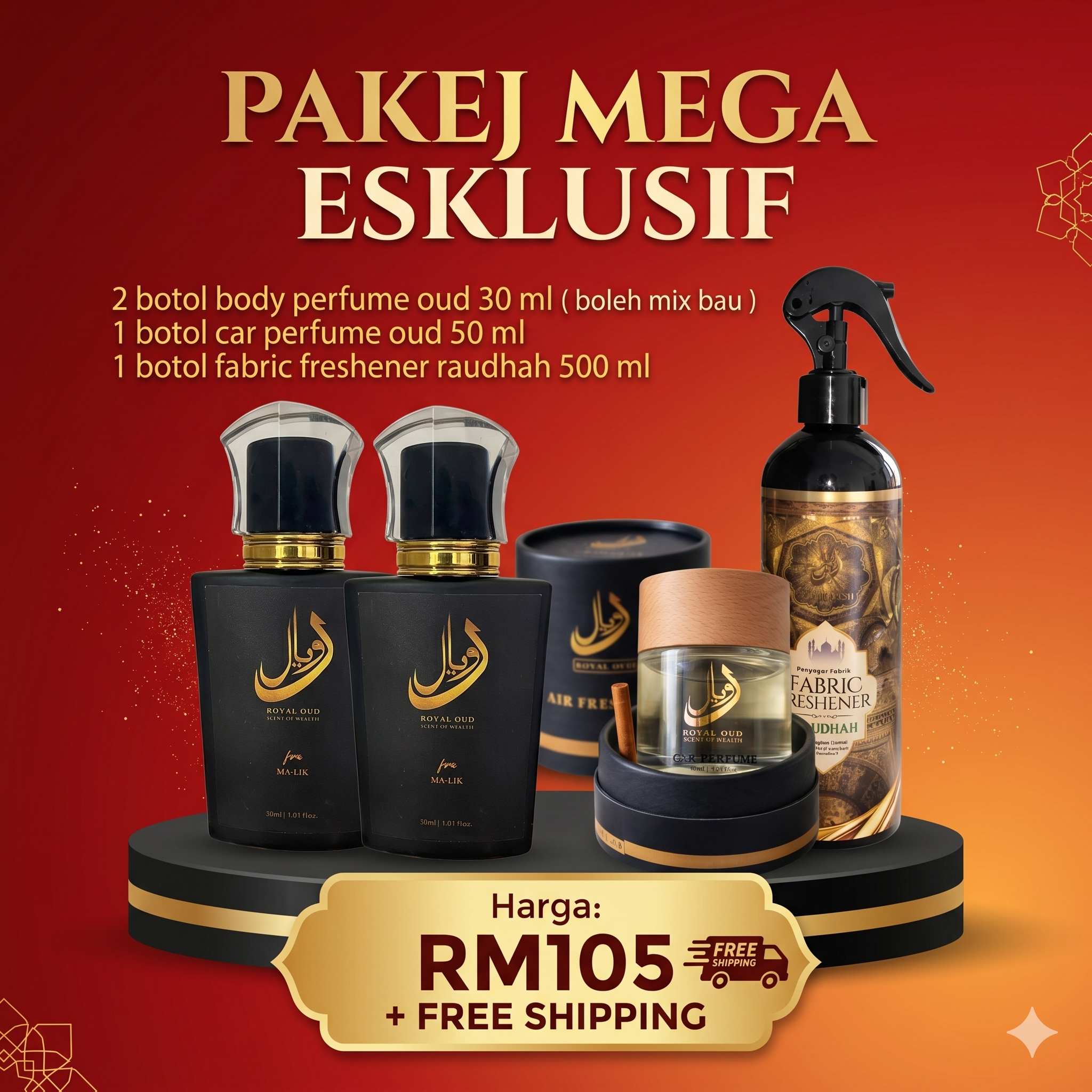 Wangian Oud Premium Facebook ad