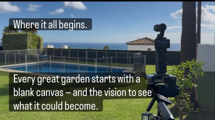 Marbella Garden Design Facebook ad: From a blank canvas to a stylish, outdoor…