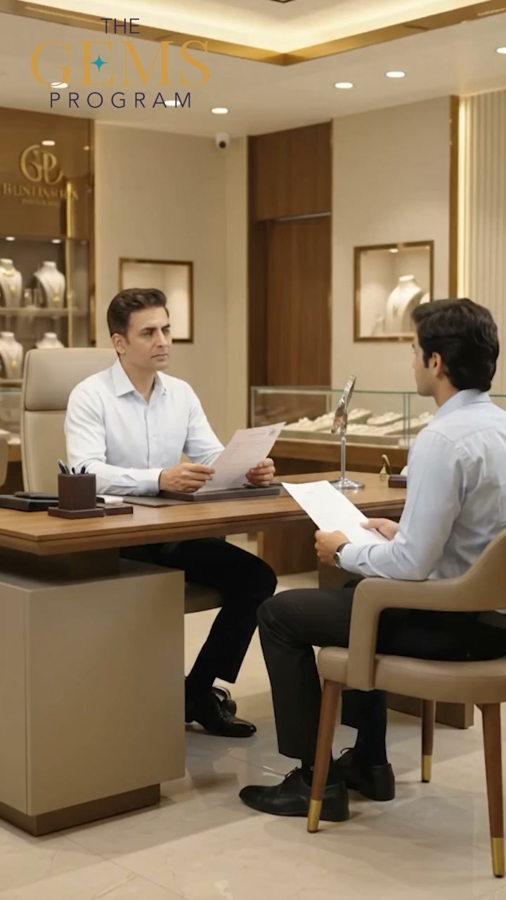 The Gems Program Facebook ad: Your Career in Jewellery Starts Here
