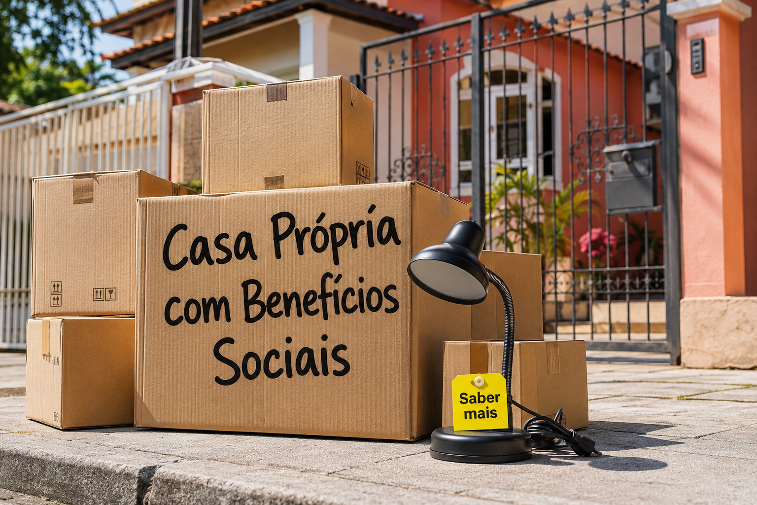 ModernReader Facebook ad: Casa Própria com Benefícios Sociais