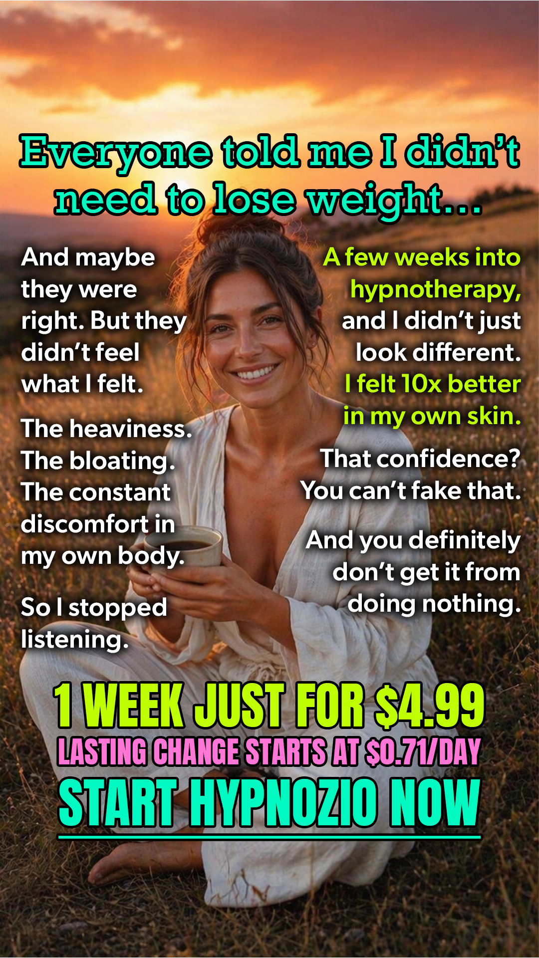 Hypnotherapist - Dr. Mary Patnaude Facebook ad