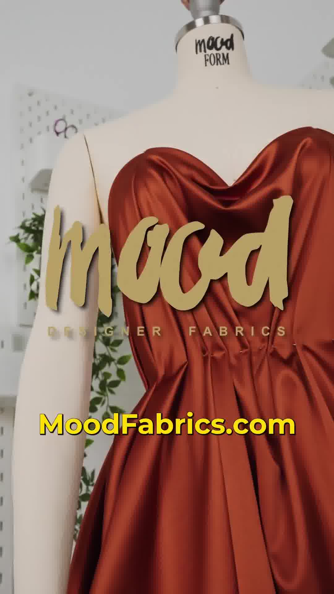 Mood Designer Fabrics Facebook ad from Aug 7, 2026