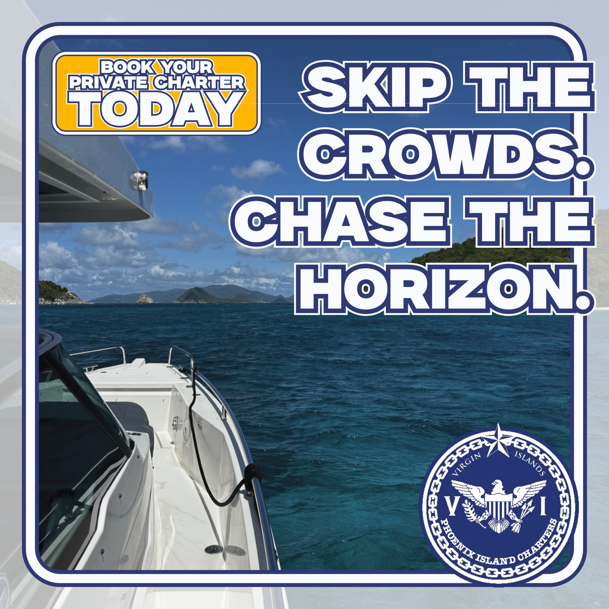 Phoenix Island Charters Facebook ad