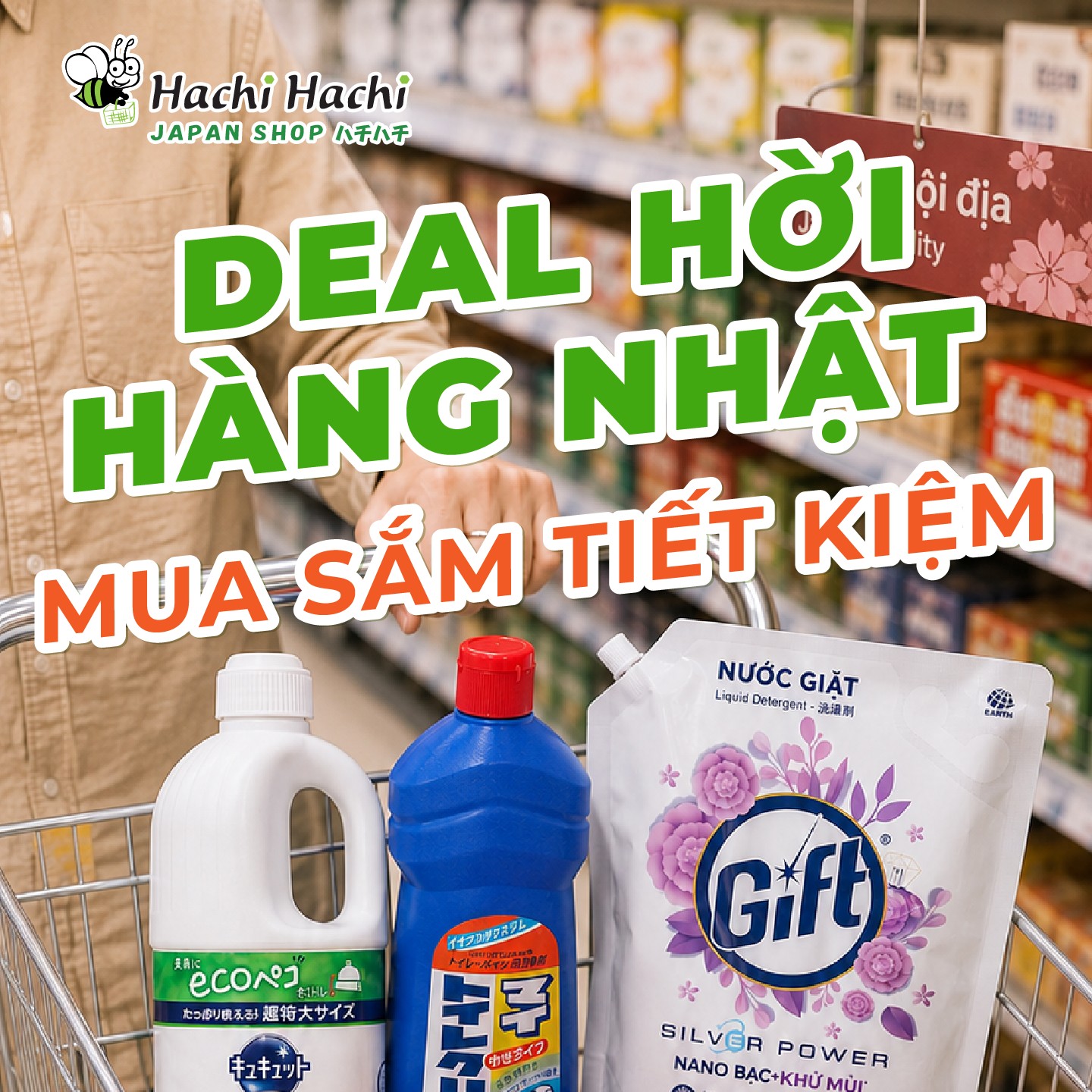 Hachi Hachi Shop Facebook ad: Tháng 7 deal về không dứt!