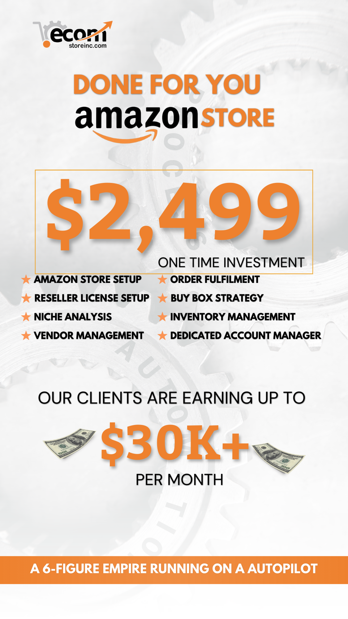 Ecom Store INC Facebook ad from Dec 2, 2025