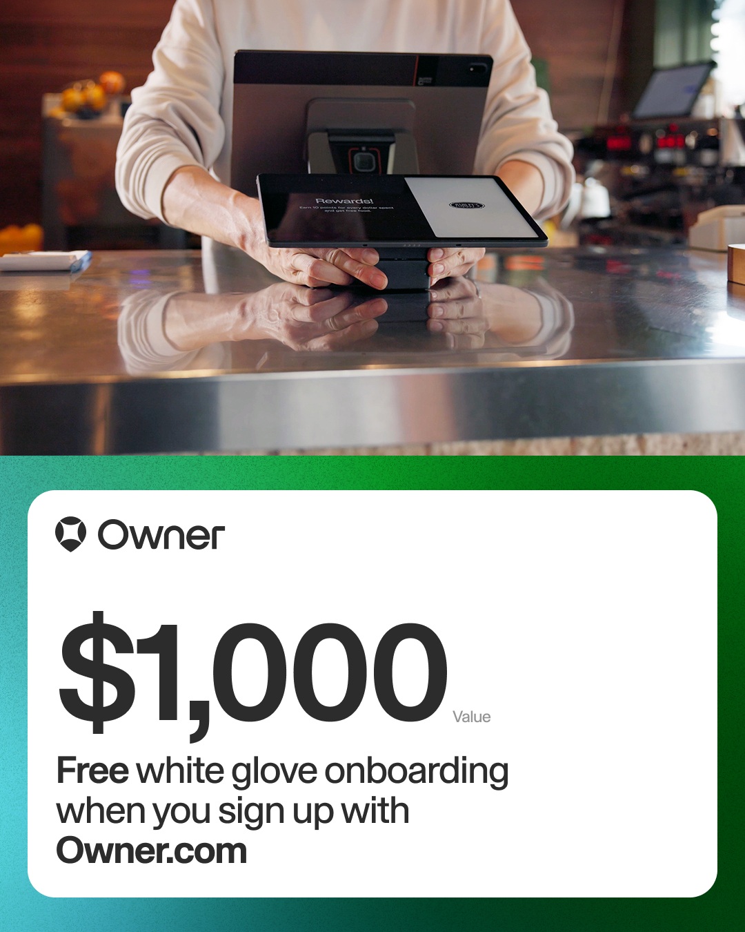 Owner.com Facebook ad