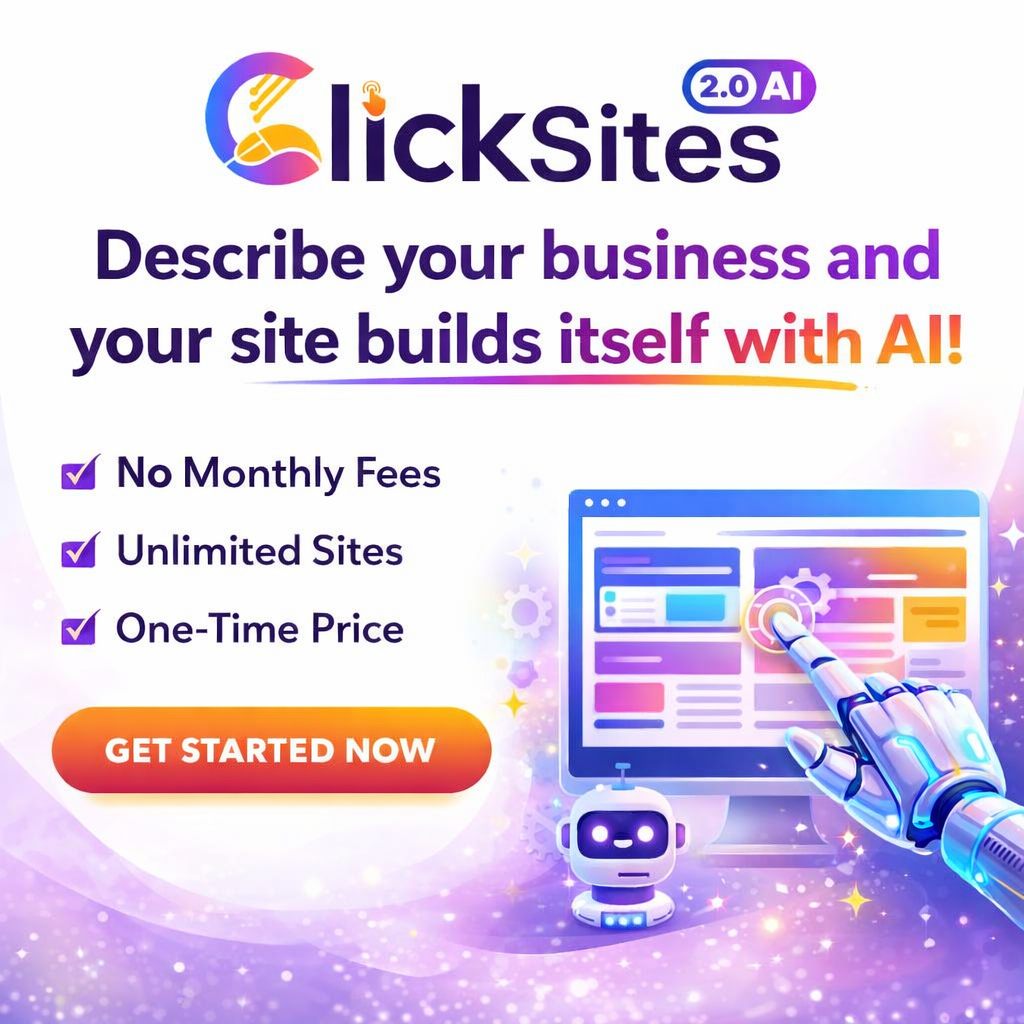 ClickSites.ai Facebook ad