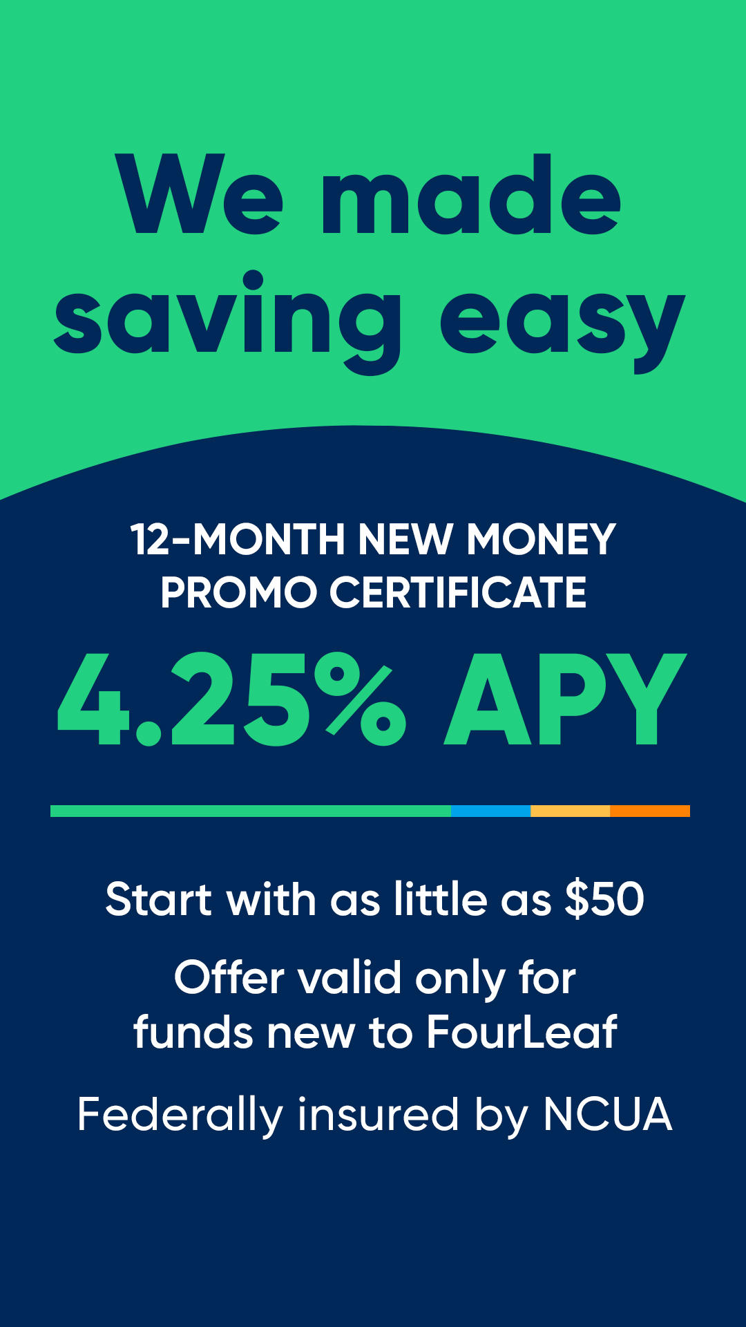 FourLeaf Federal Credit Union Facebook ad from Jun 1, 2026