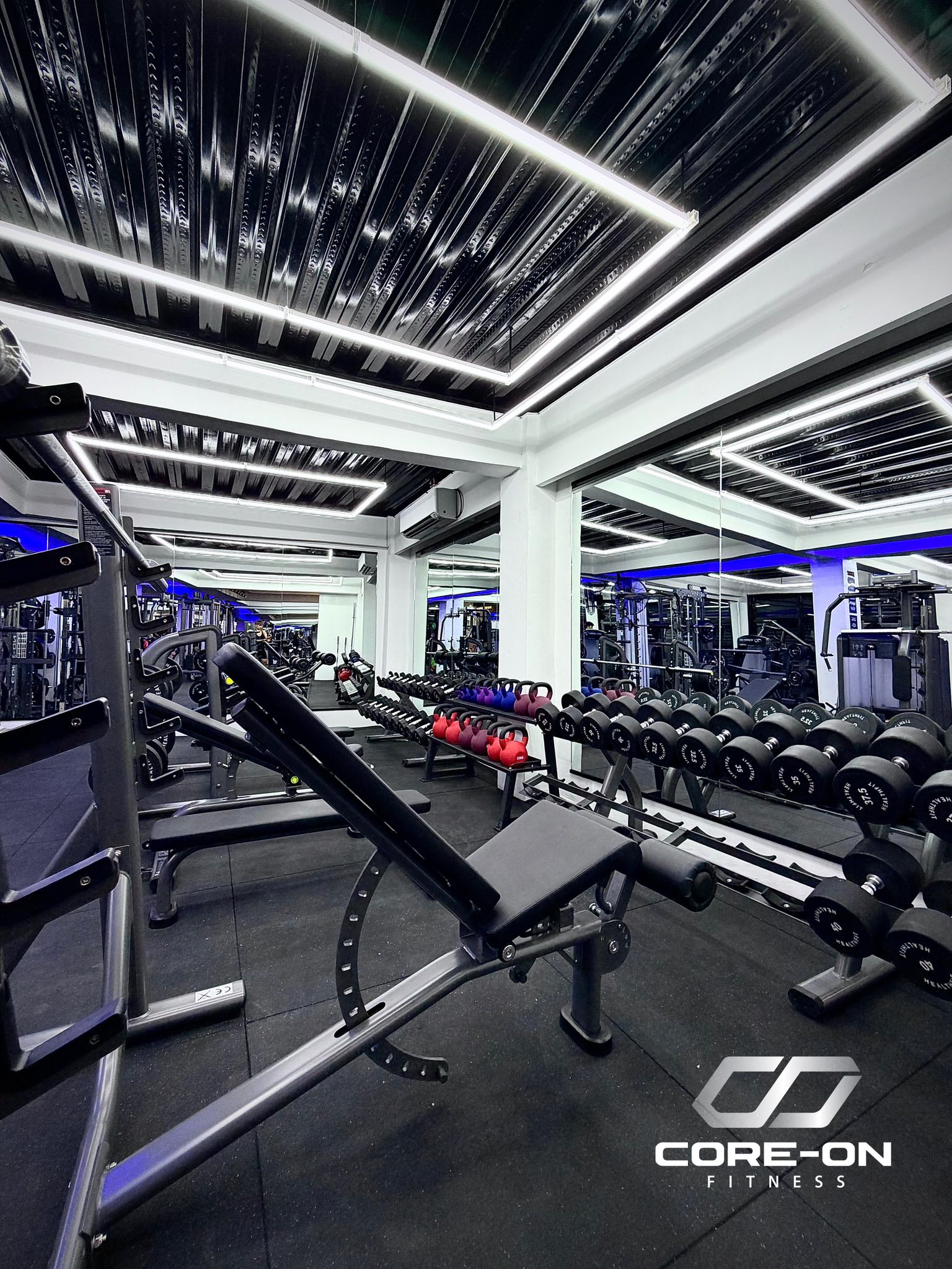 CORE-ON Fitness Facebook ad: CORE-ON is OPEN.