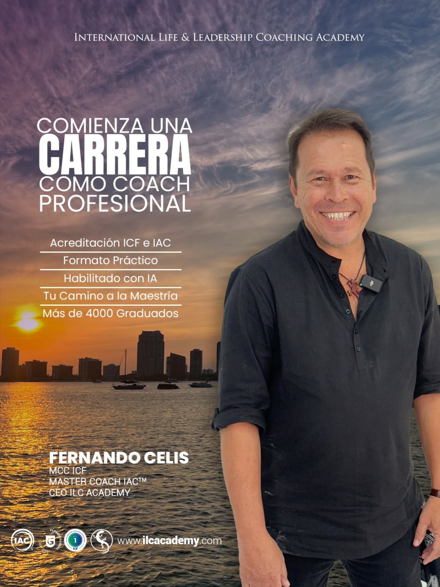 ILC International Life Coaching Academy Facebook ad