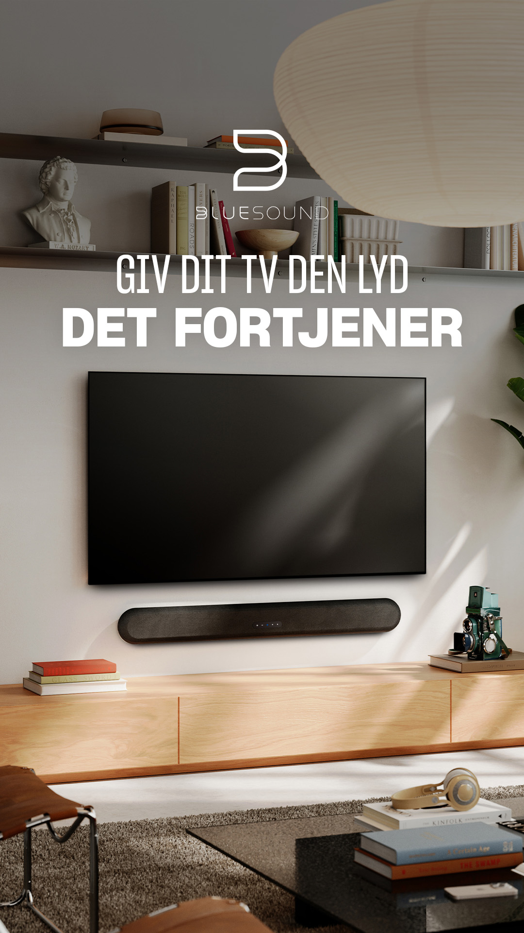 Bluesound Facebook ad