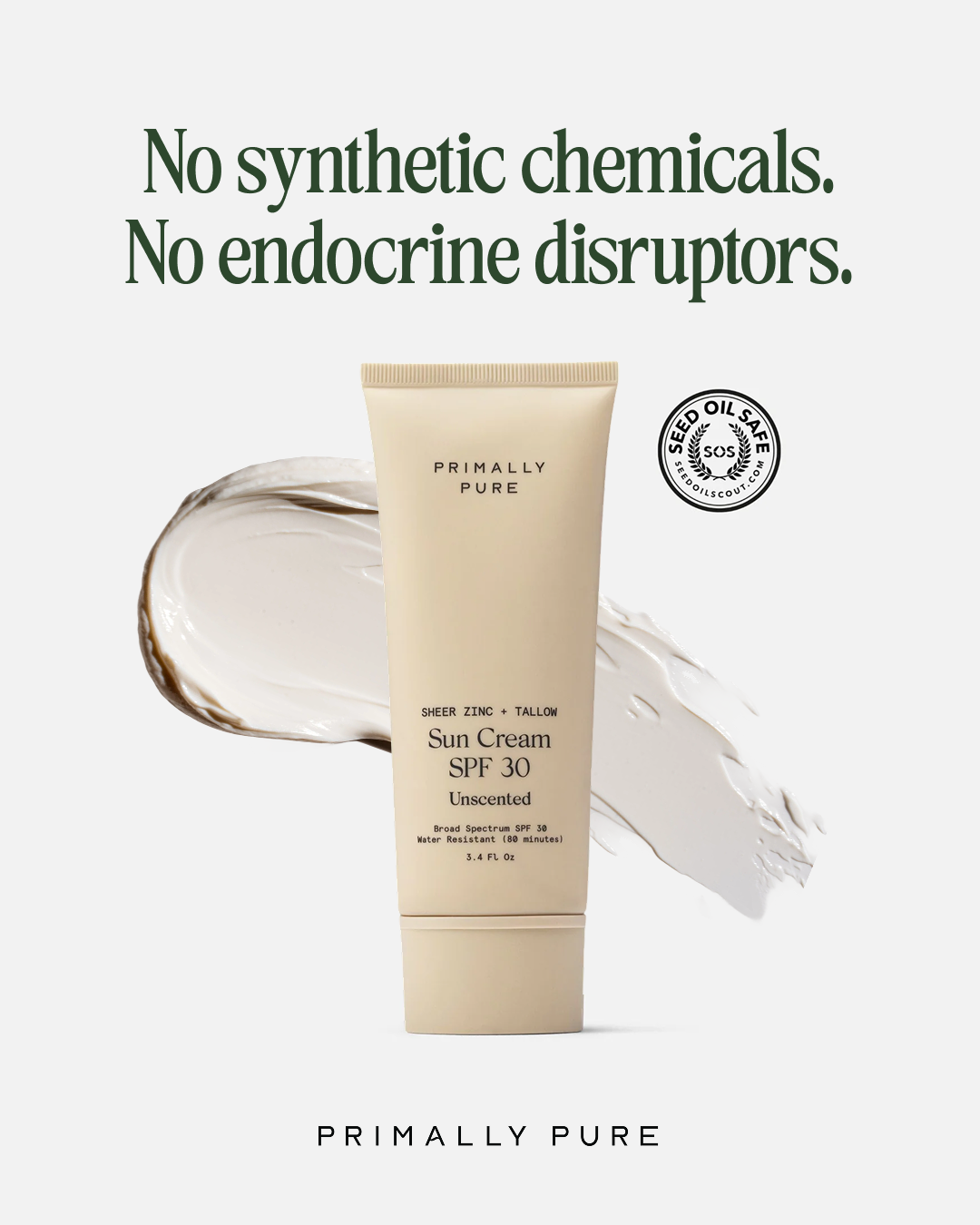 Primally Pure Skincare Facebook ad