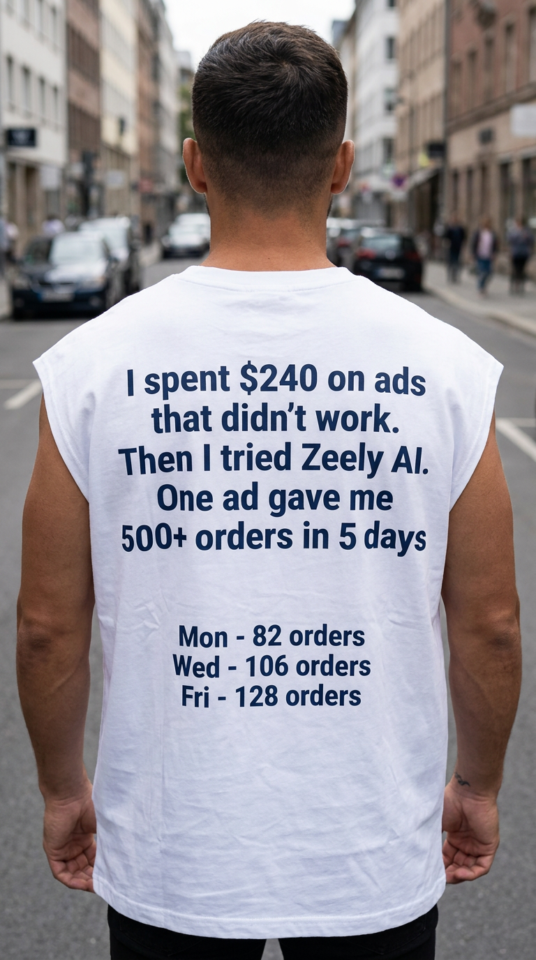 Zeely Facebook ad