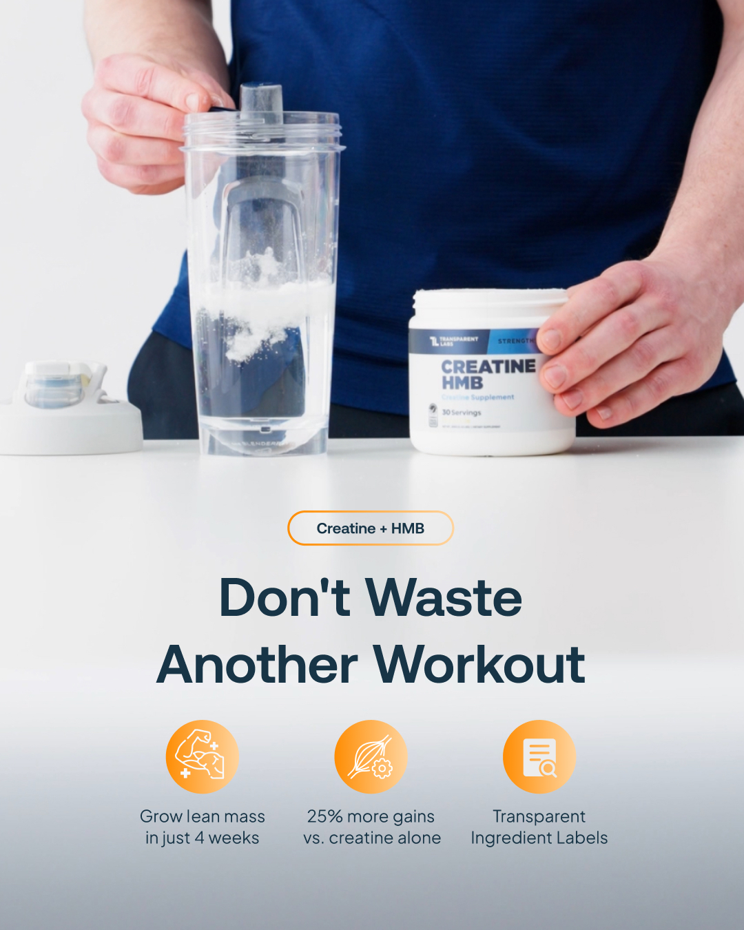 Transparent Labs Facebook ad