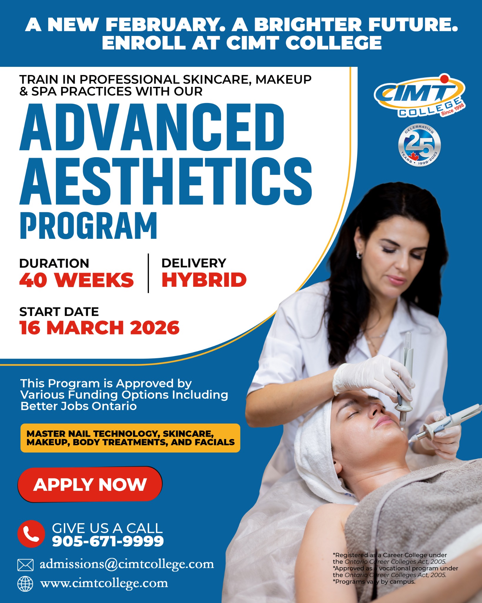 CIMT College Facebook ad