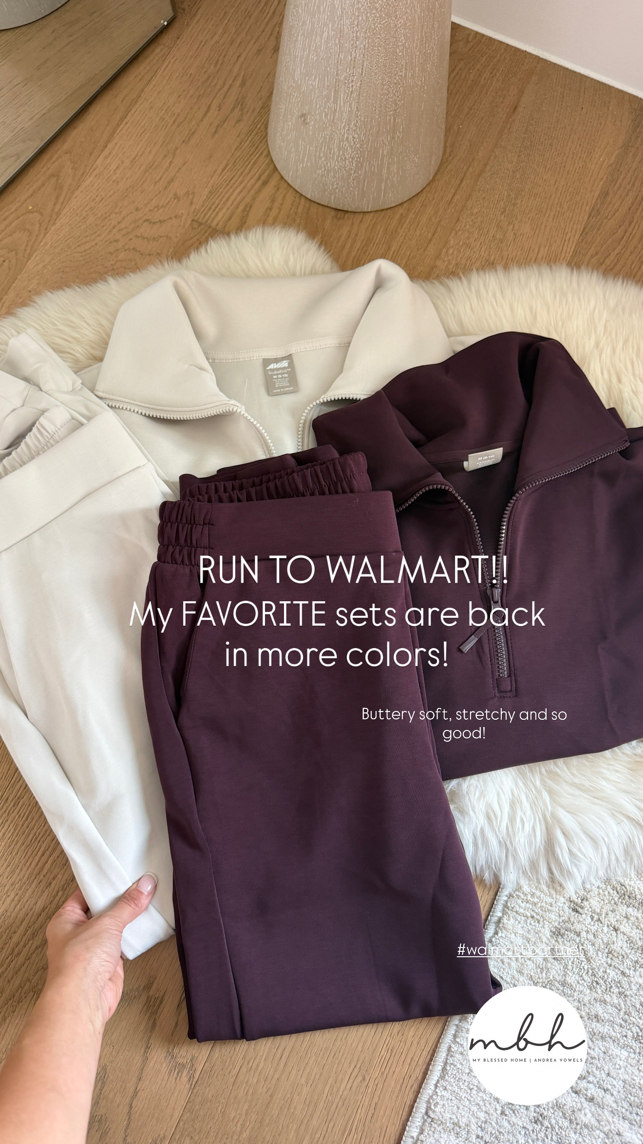 Andrea Vowels Facebook ad: Cozy Sets Are Back
