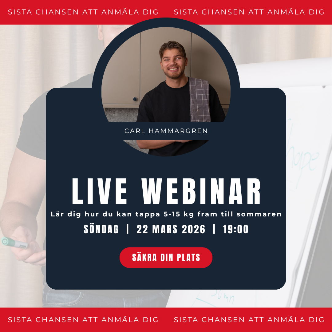 Carl Hammargren Online Coach Facebook ad