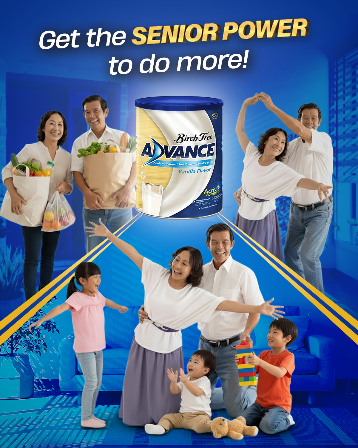 Birch Tree Advance Facebook ad: Kapag sapat ang nutrisyon, mas maraming kayang gawin!