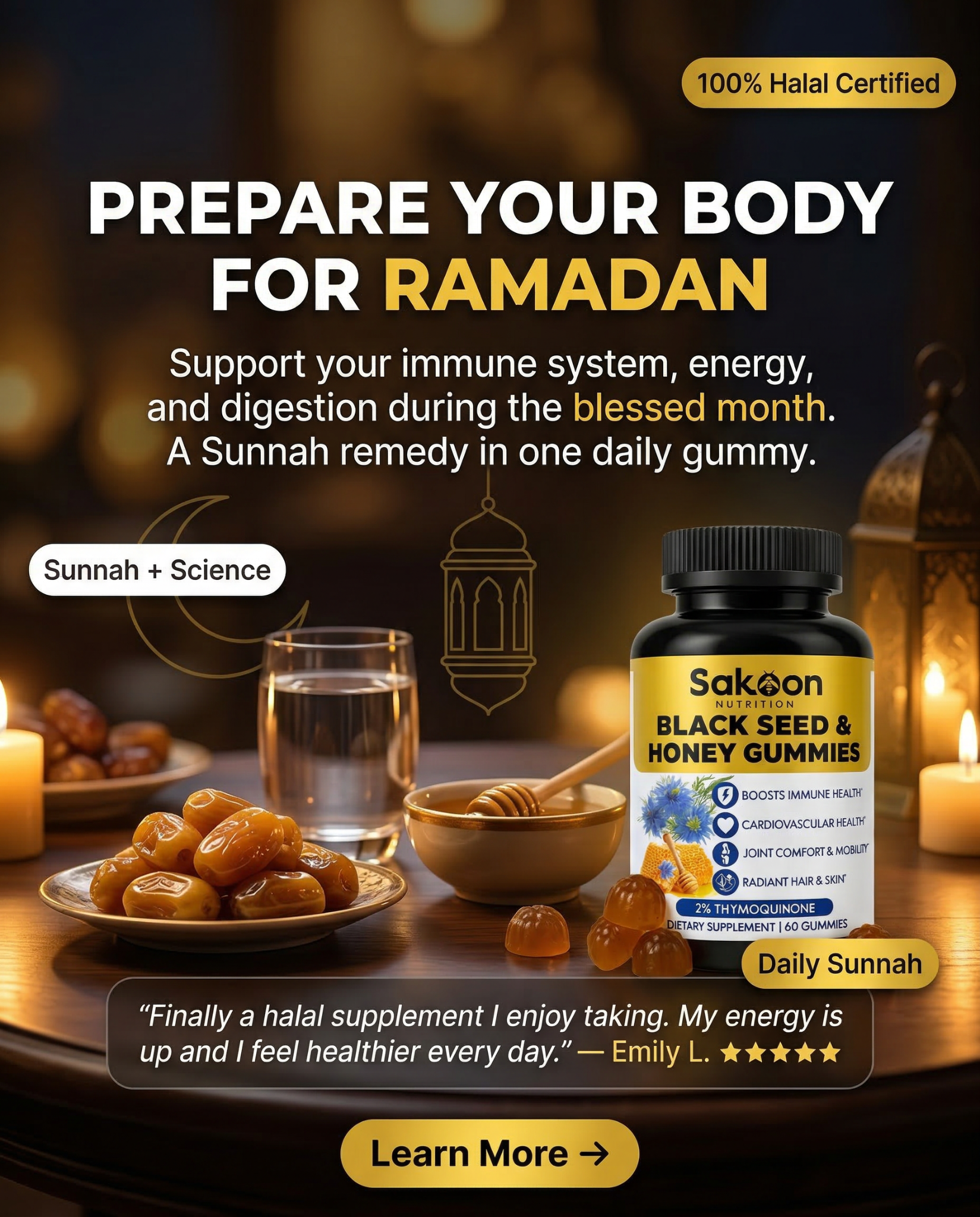 Sakoonnutrition Facebook ad
