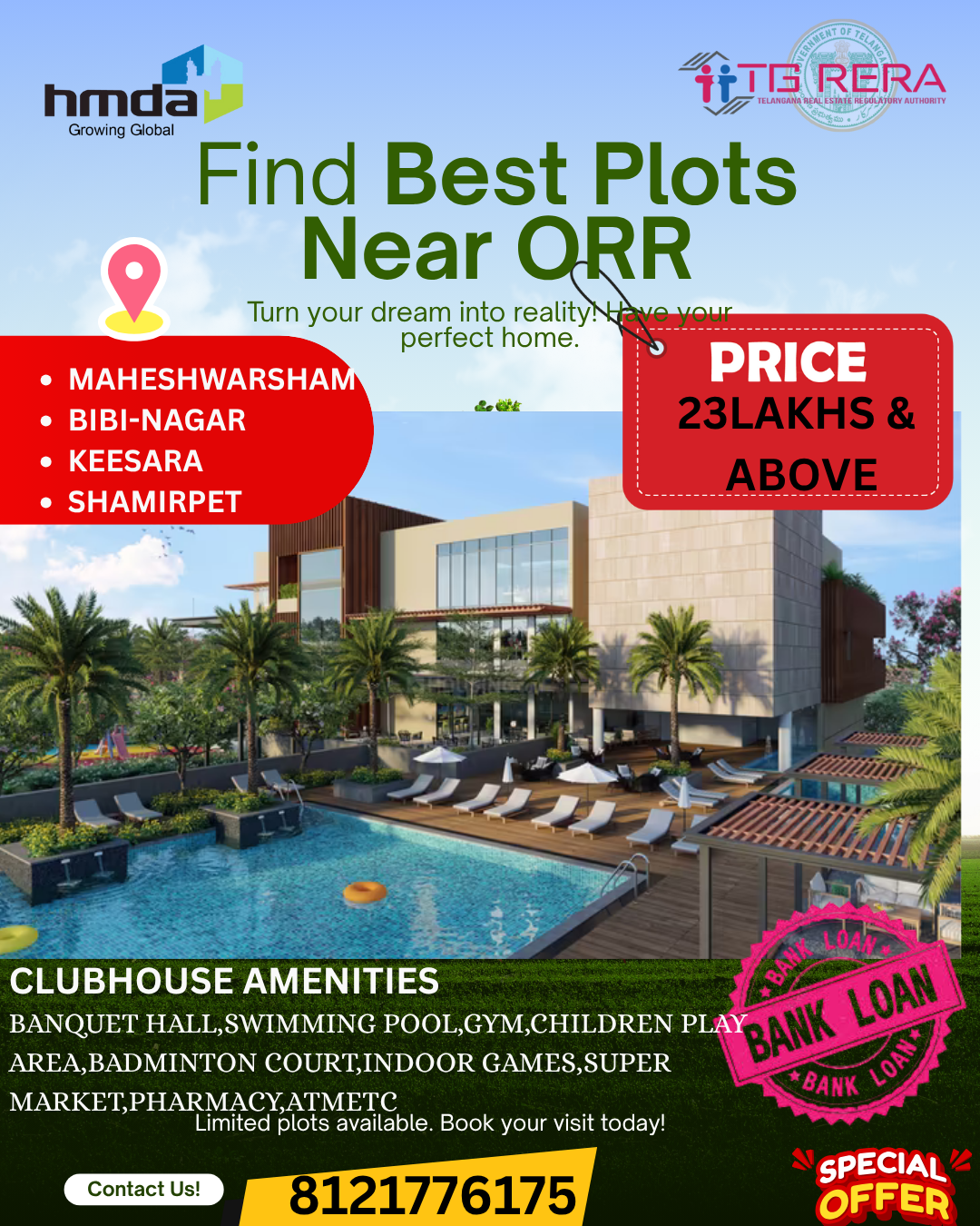 Akshita infra Facebook ad: PREMIUM GATED COMMUNITY OPEN PLOTS FOR SALE WITH LUXURIOUS…