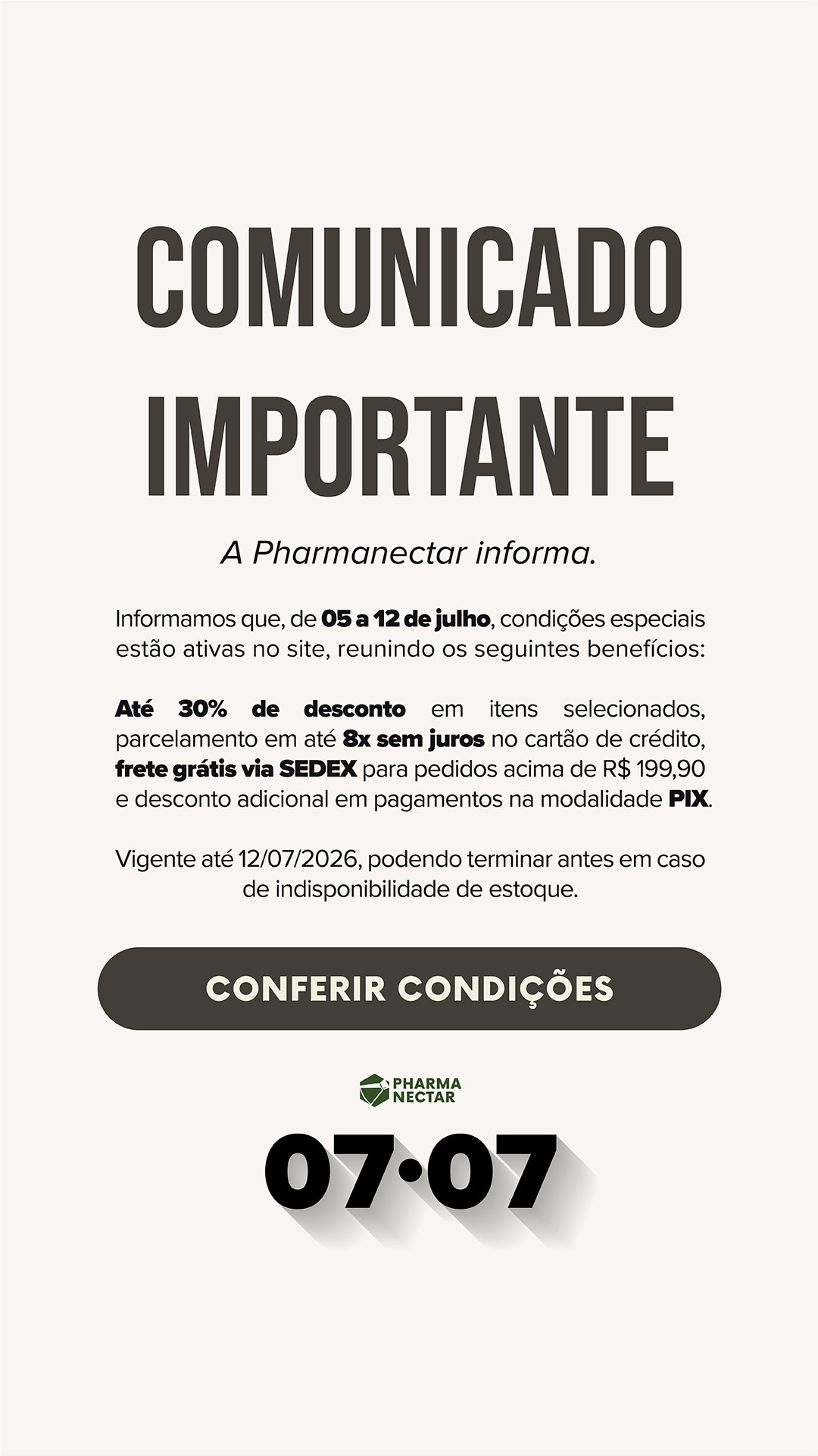 Pharmanectar Facebook ad