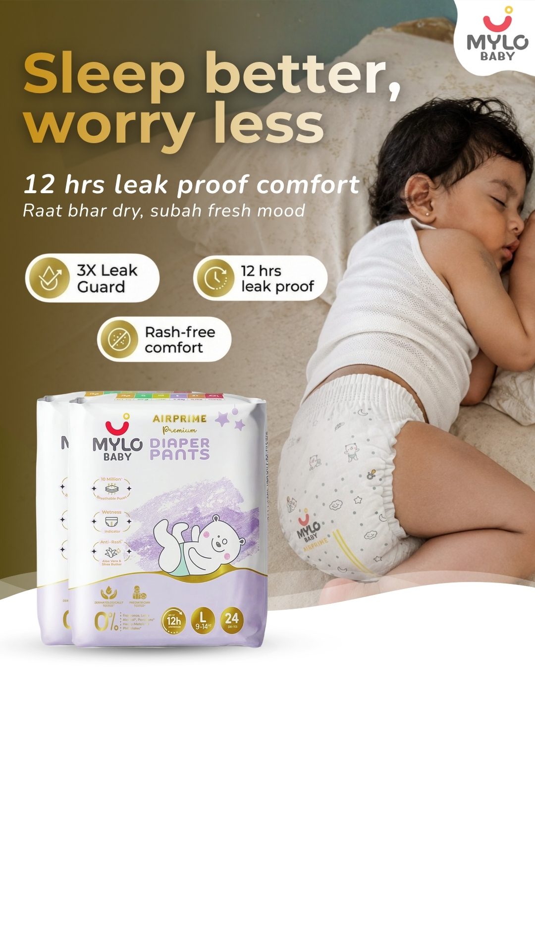 Mylo Baby Facebook ad