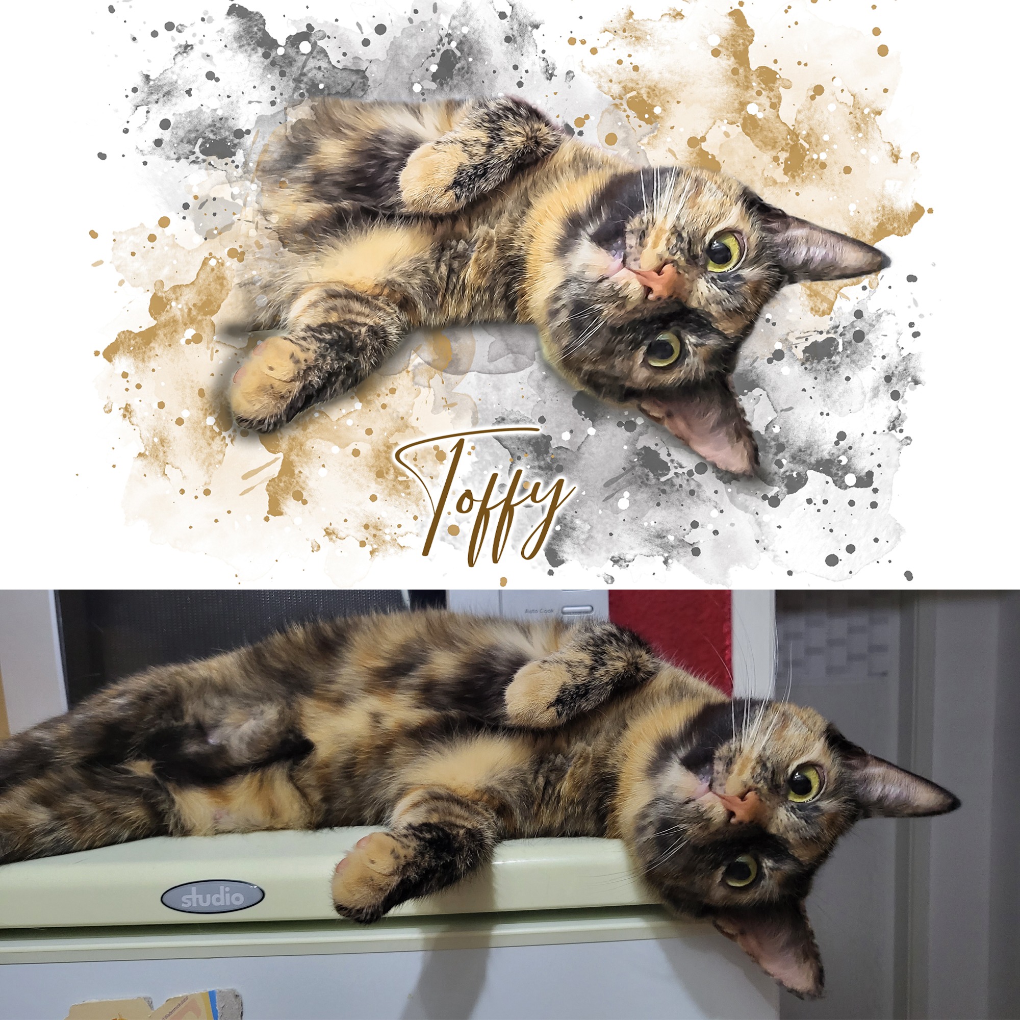 Tierisch Bedruckt Facebook ad: Sichere Dir Dein Kunstwerk