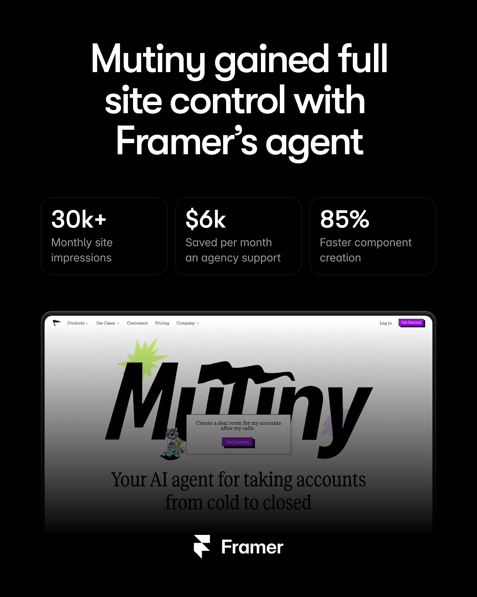 Framer Facebook ad