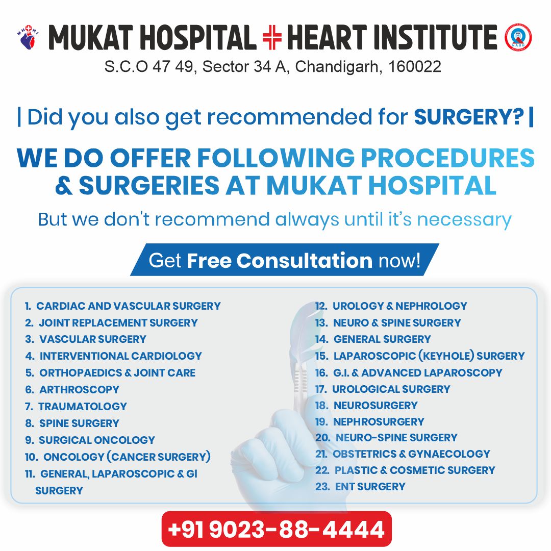 Mukat Hospital + Heart Institute Facebook ad from Mar 15, 2026