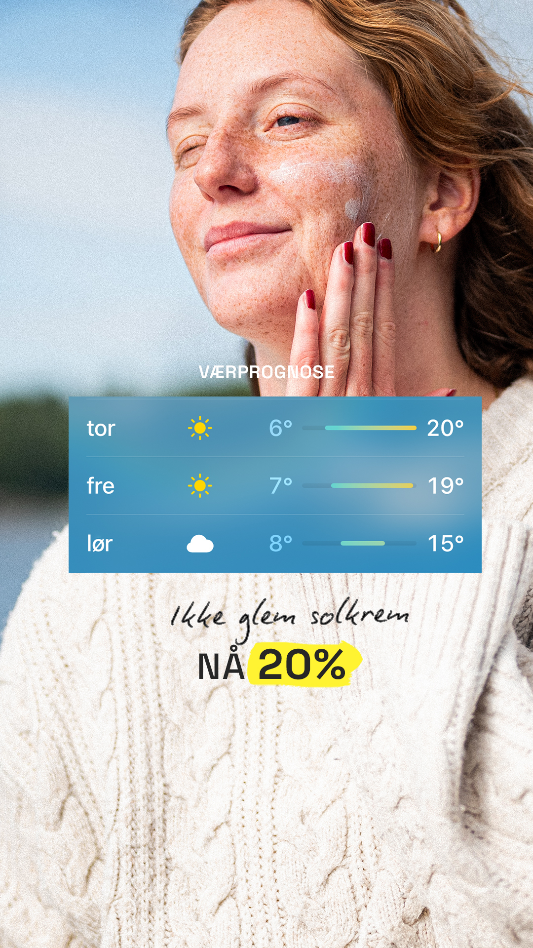 Skinome Facebook ad
