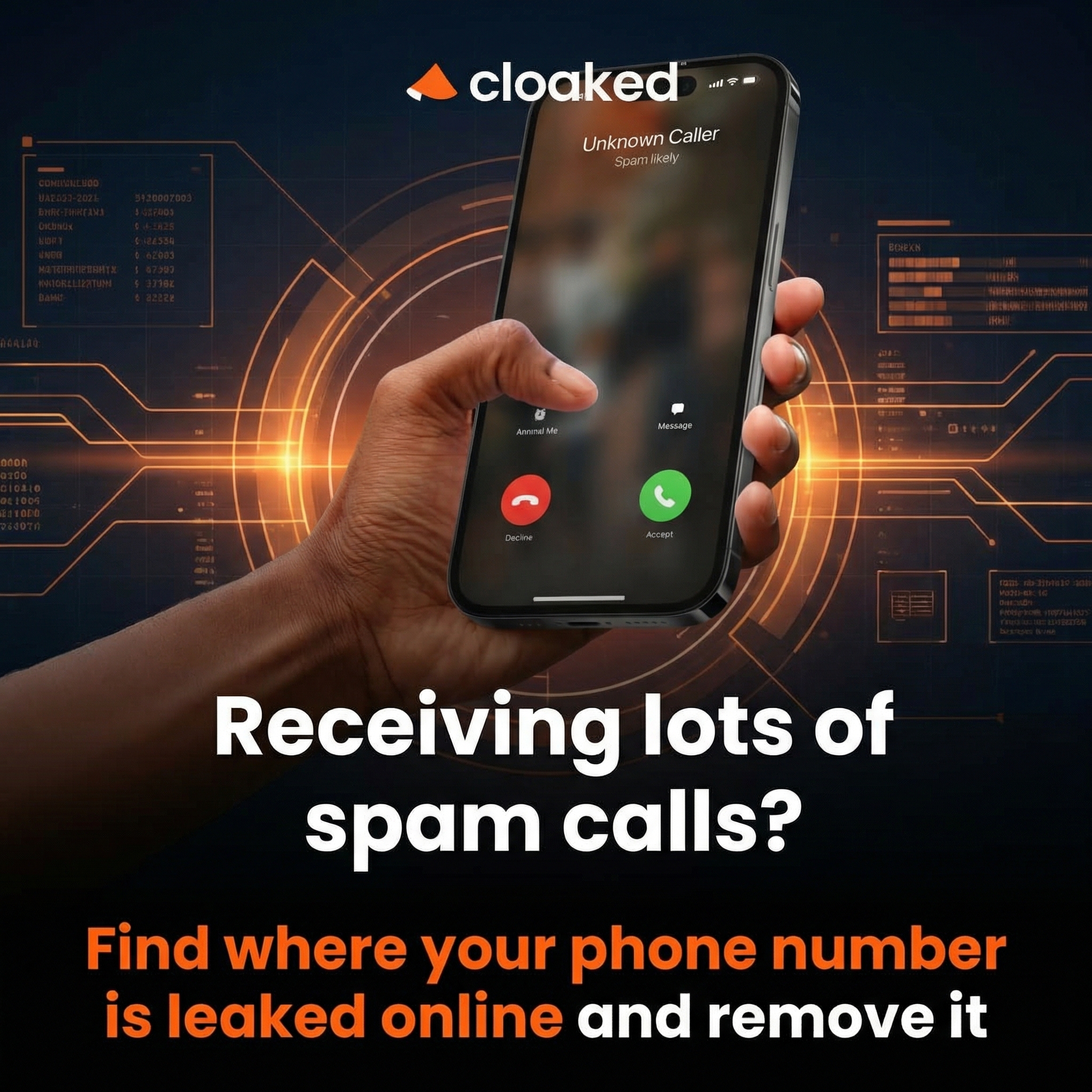Cloaked Inc. Facebook ad