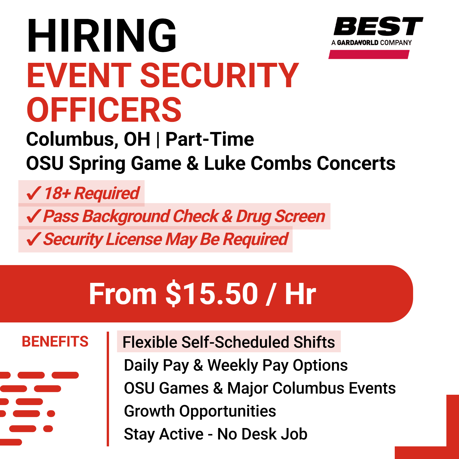 Hireline Facebook ad