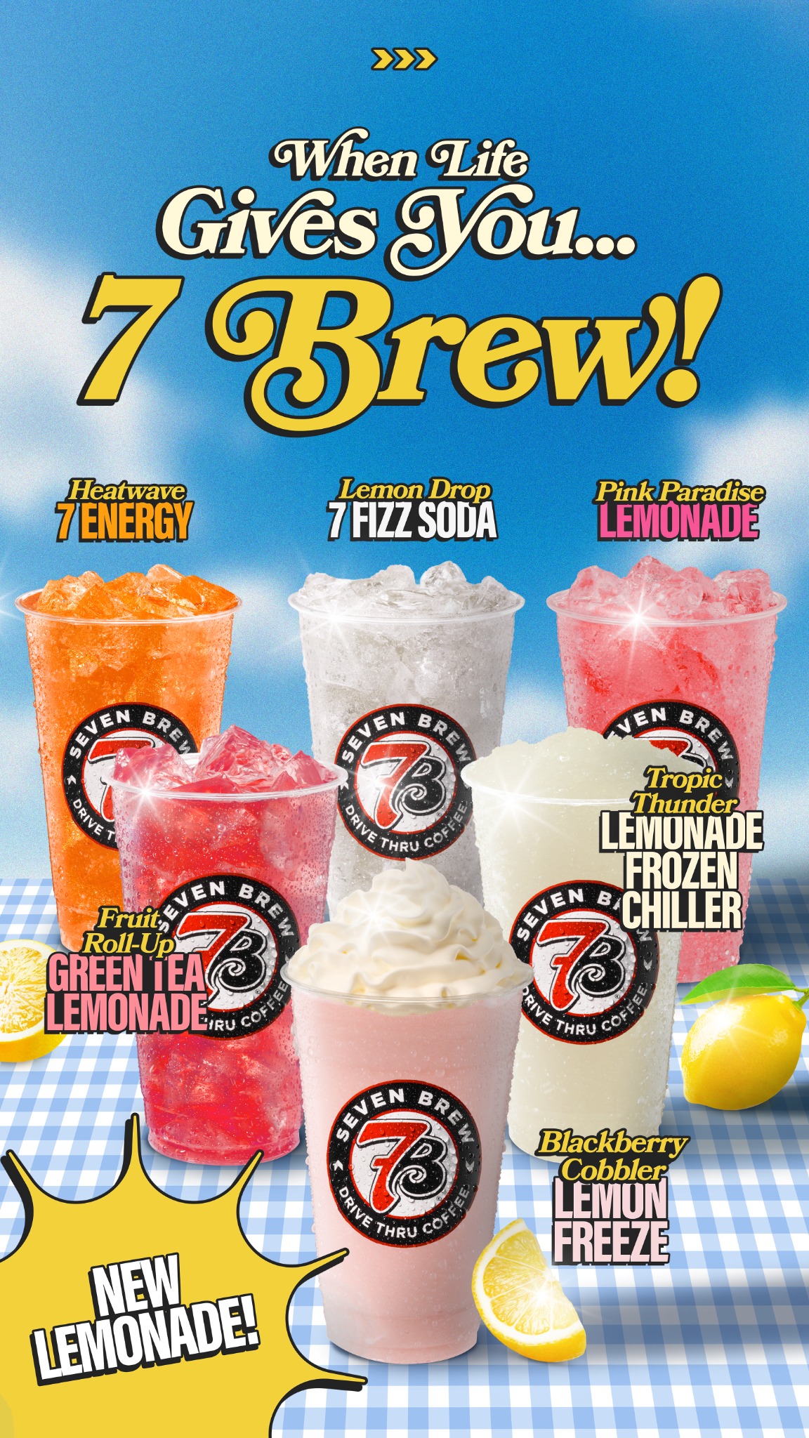7 Brew Coffee Facebook ad