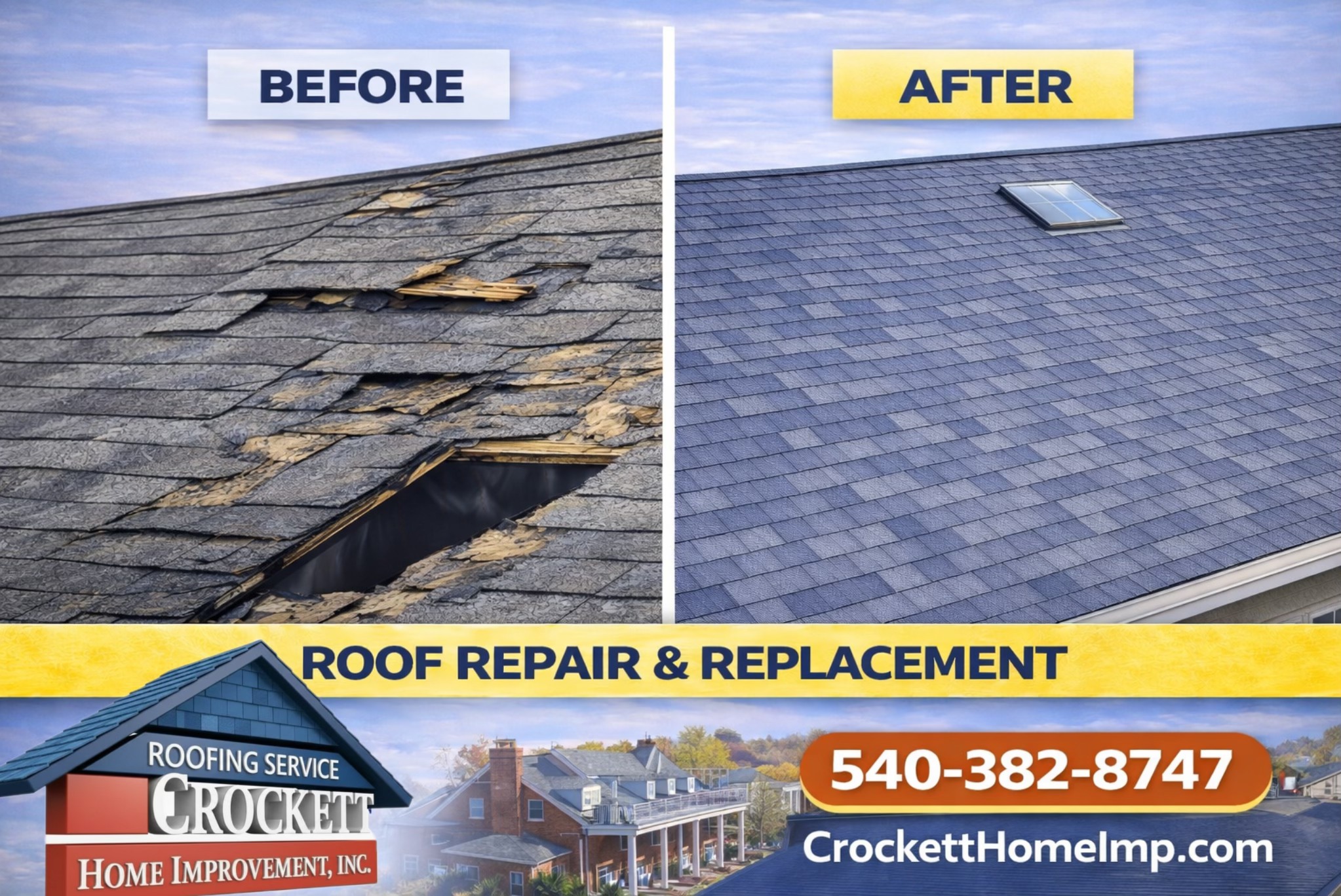 Crockett Home Improvement, Inc. Facebook ad