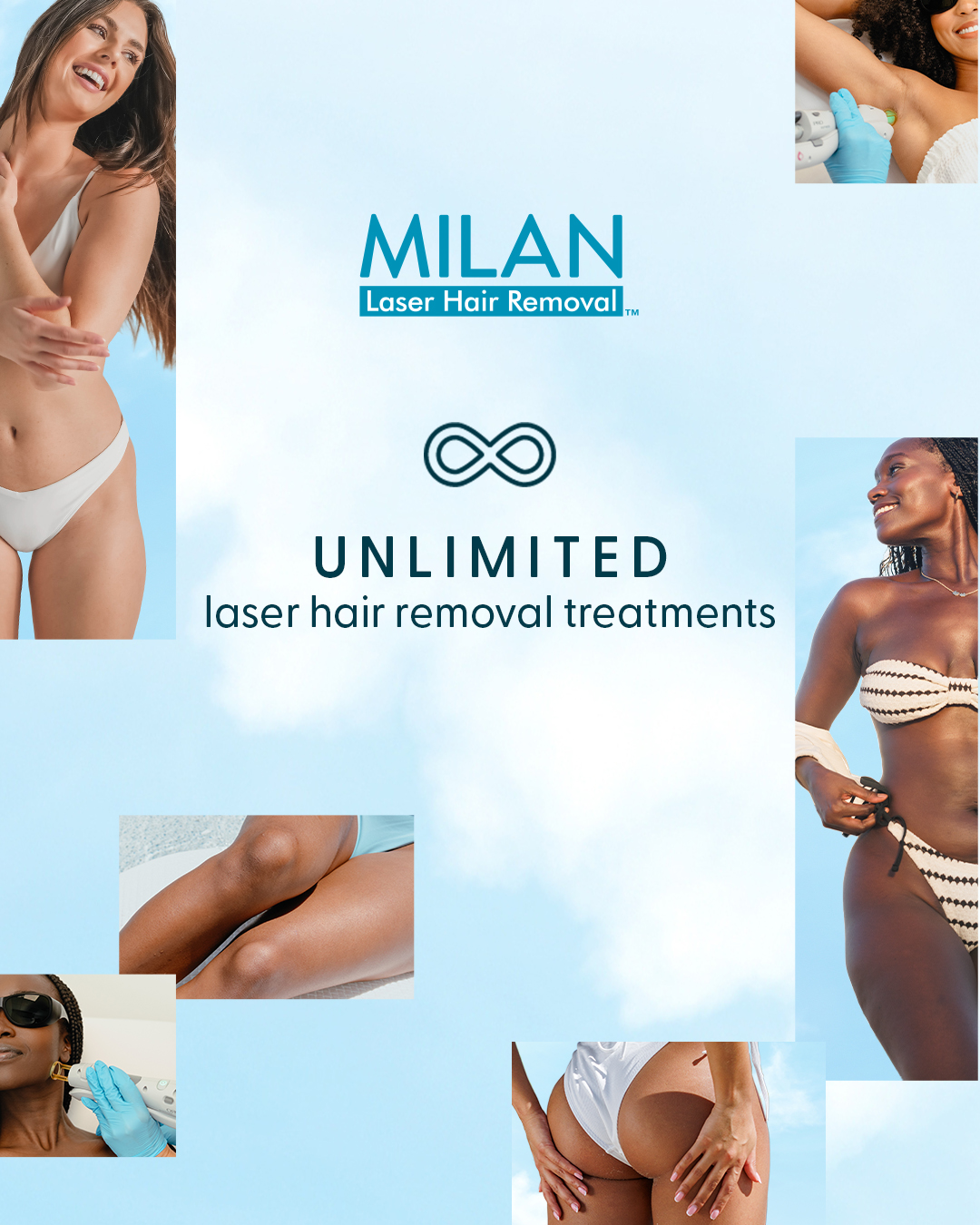 Milan Laser Hair Removal Facebook ad