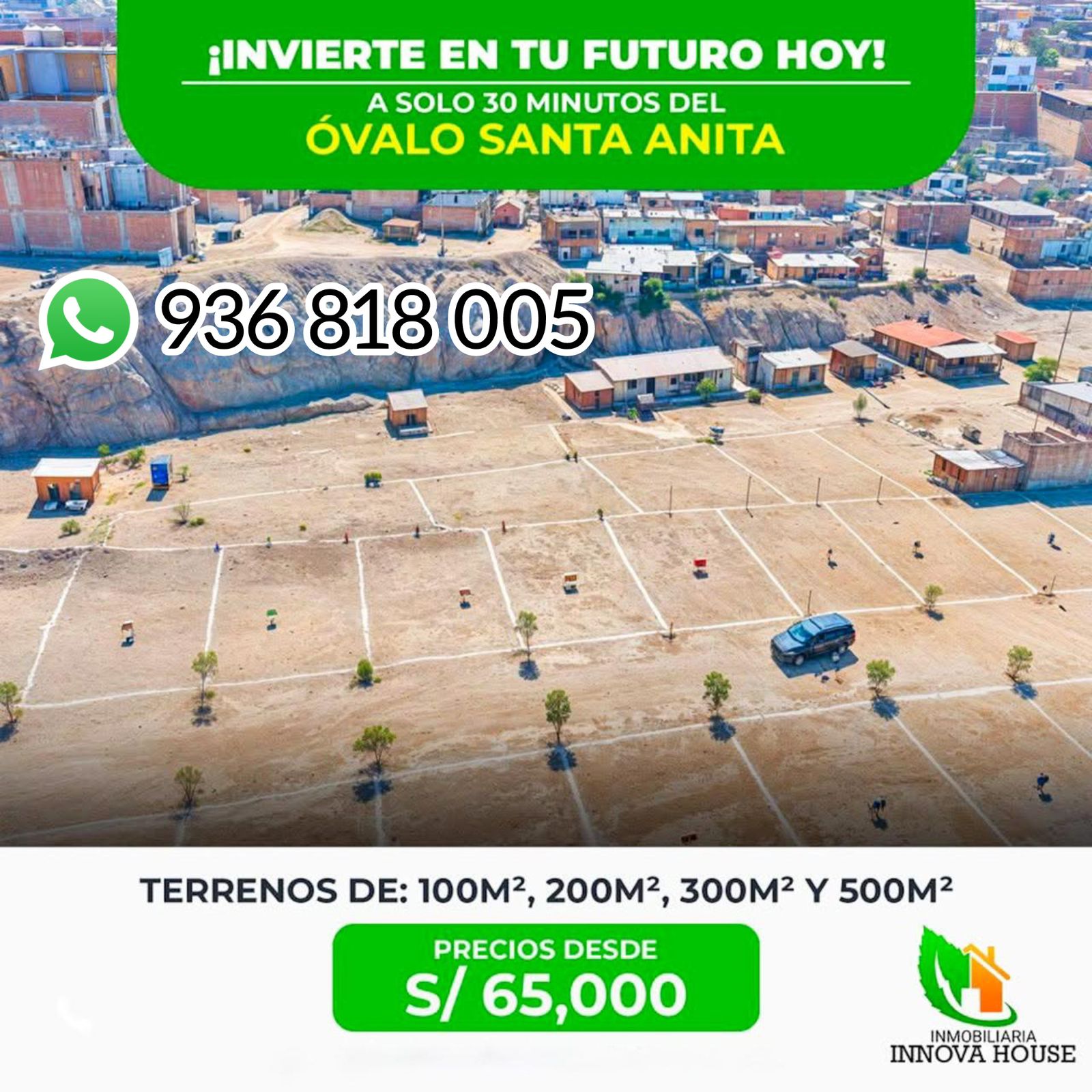 Franchesca Matias Bravo Facebook ad: TU LOTE IDEAL EN CIENEGUILLA TE ESPERA