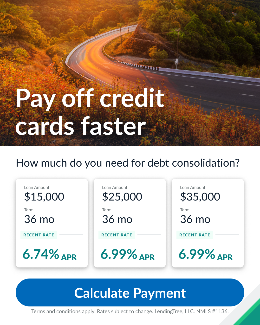 LendingTree Facebook ad