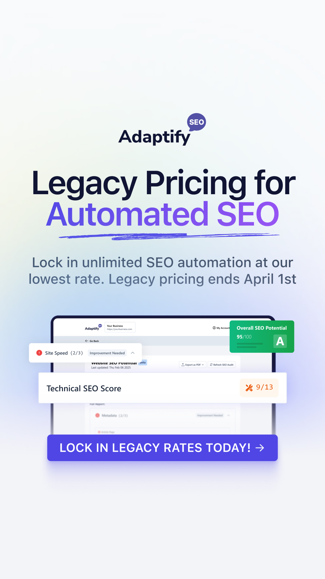 Adaptify Facebook ad