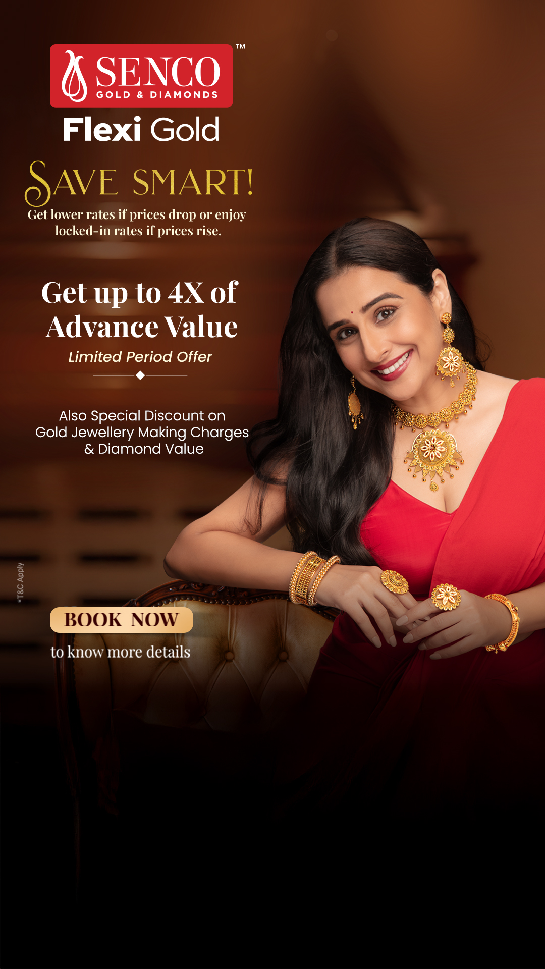 Senco Gold & Diamonds Facebook ad from Apr 8, 2026