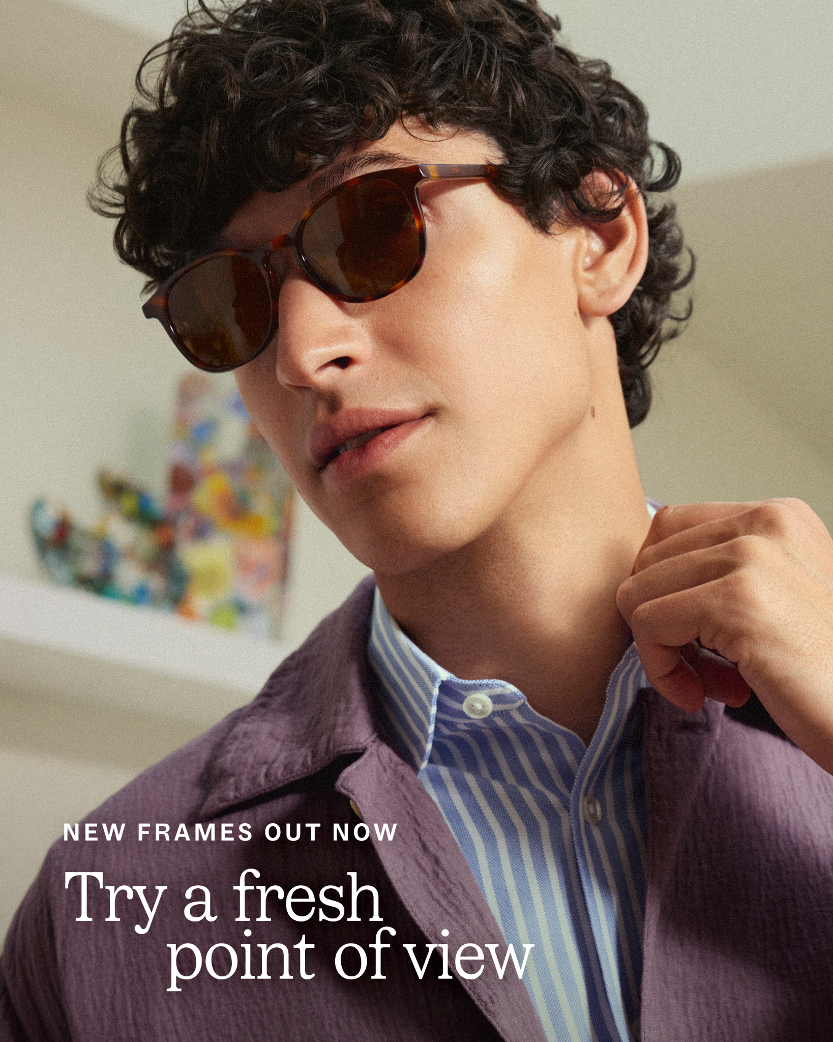 Warby Parker Facebook ad