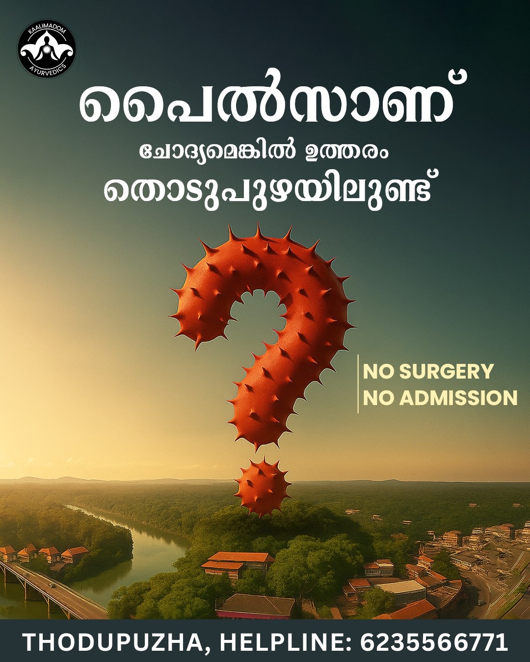 Kaalimadom Ayurvedics Facebook ad: പൈൽസിനും ഫിസ്റ്റുലക്കും വേദനാരഹിതമായ ഒറ്റ ദിവസത്തെ ആയുർവേദ…