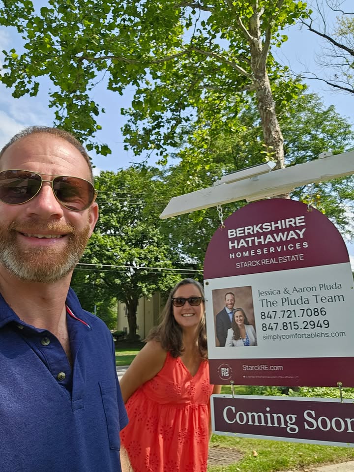 Aaron & Jessica Pluda, Berkshire Hathaway HomeServices Starck Real Estate Facebook ad